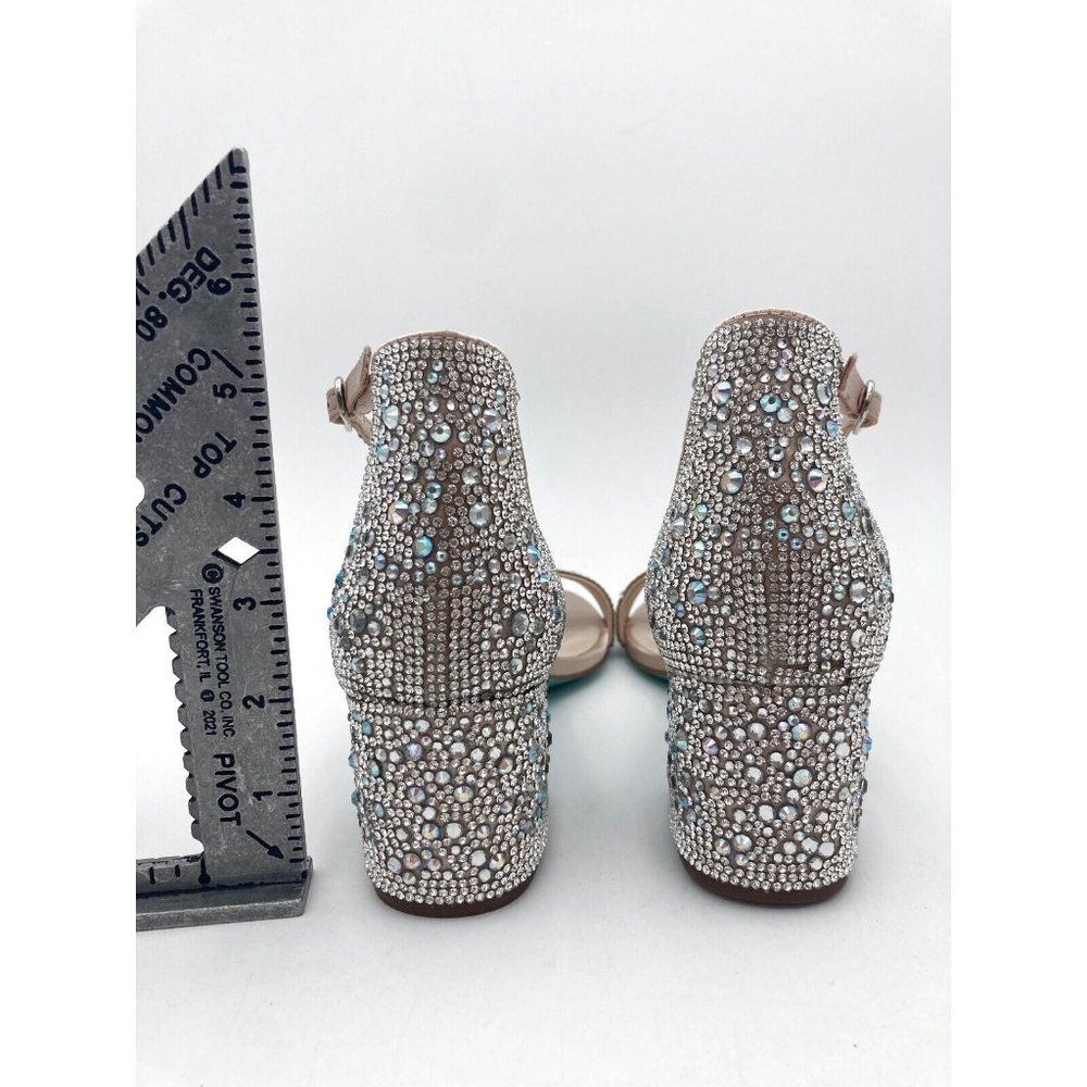 Betsey Johnson Women's Mari Heeled Sandal Size 8 Wide - Picture 7 of 12